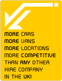 More Vans, More Locations, more competitive than any other Van Hire company in the UK